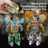 🤖🦖Transformable Finger Spinner: Mech & Dinosaur Dual Editions!