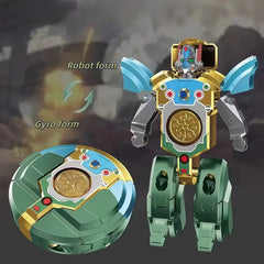 🤖🦖Transformable Finger Spinner: Mech & Dinosaur Dual Editions!